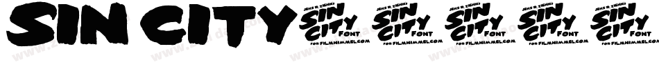 Sin City字体转换